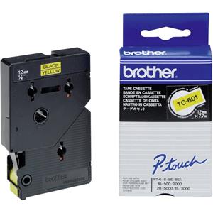 brother TC-Tape TC-601 Schriftbandkassette, Bandbreite: 12mm