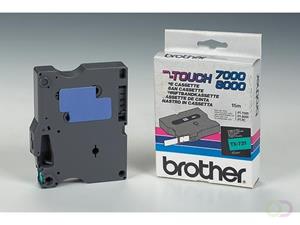 Brother TX-731 tape zwart op groen 12mm x 15m (origineel)