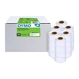 DYMO S0722360 / 13188 adresetiketten 24 stuks (origineel)