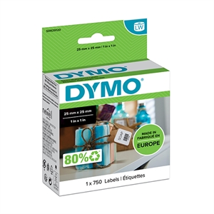 DYMO S0929120 vierkante multifunctionele etiketten (origineel)