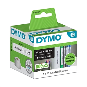 Dymo origineel Labels 38 x 190 mm (99018)