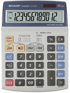 Sharp Bureaucalculator EL-2125 C 12-cijferig EL2125C