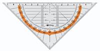 rotring Geo-Dreieck Centro ohne Griff, Hypotenuse: 160 mm