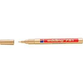 Edding 751 Goud 1-2mm