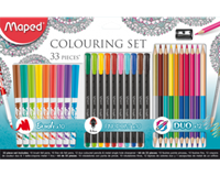 maped Viltstift  colouring set 33delig assorti