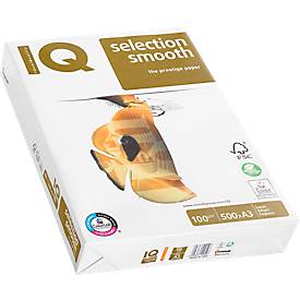 Kopieerpapier Mondi IQ Smooth, A3, 100 g/m², helderwit, 1 pak = 500 vellen