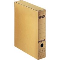 LEITZ Archiv-Schachtel, mit Verschlusslasche, A4, Wellpappe