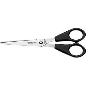 Schaar  Buro 155mm RVS met kunststof grip