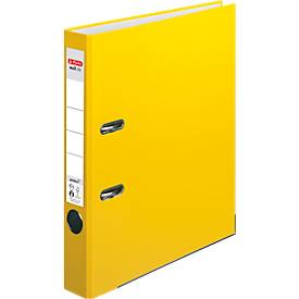 herlitz Ordner maX.file protect, Rückenbreite: 50 mm, gelb