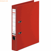 herlitz Ordner maX.file protect plus, Rückenbr.:50 mm, rot