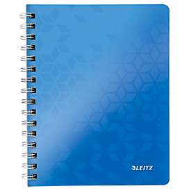 LEITZ Collegeblock Wow 4641-00-36, A5 kariert, 80g 80 Blatt, 2-fach-Lochung