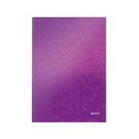 Leitz Notizbuch WOW A4 violett 215x302x14 kariert