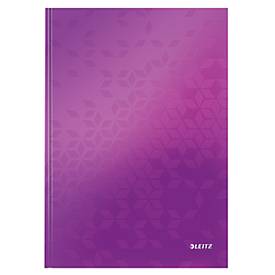 Leitz Notizbuch WOW A4 violett 215x302x14 kariert