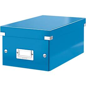 LEITZ DVD-Ablagebox Click & Store WOW, blau