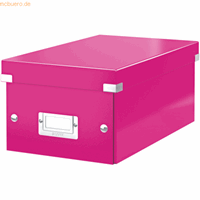 LEITZ DVD-Ablagebox Click & Store WOW, pink