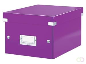 LEITZ Ablagebox Click & Store WOW, DIN A5, violett