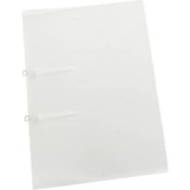 EICHNER snelhechtmap met lus STRIP, A4, polypropeen, 10 stuks, doorschijnend