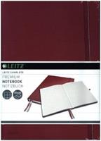 Leitz Acco Brands Leitz Notizbuch Complete A4 kariert rot