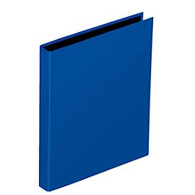 PAGNA Ringbuch , Basic Colours, , 2 Ring-Mechanik, blau