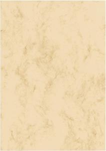 sigel Designpapier  A4 90gr marmer beige