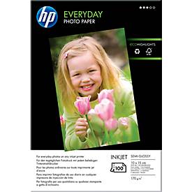 HP Fotopapier glänzend (100 x 150 mm) 200 g/m² - 100 Blatt für Officejet Pro (CR757A)