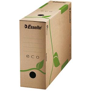 Esselte Archiv-Schachtel ECO, DIN A4, braun, (B)100 mm