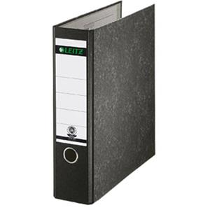 LEITZ Wolkenmarmor-Ordner, 180 Grad, DIN A4, 80 mm, schwarz