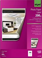 sigel Foto-Papier, DIN A4, 200 g/qm, 2-seitig glossy