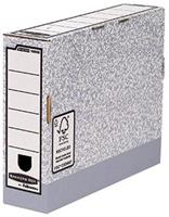 Fellowes BANKERS BOX SYSTEM Archiv-Schachtel, grau, (B)80 mm