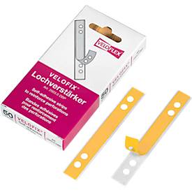 Veloflex Lochverstärker VELOFIX Lochabstand: 60 mm, 80mm Glasklar 50 St. 2003000