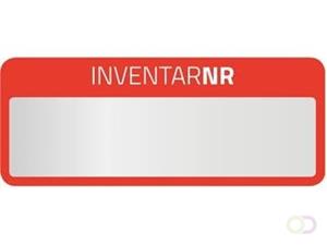 Avery Avery Zweckform Inventar-Etiketten 50x20mm VE=10 Bogen/50 Etiketten ro