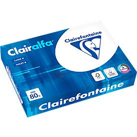 Clairefontaine Kopieerpapier  Clairalfa A4 80gr wit 500vel