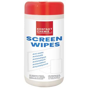 CRC Kontakt Chemie 31980-AA Screen Wipes-reinigingsdoekjes Inhoud: 1 pack