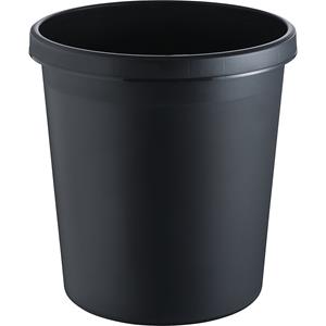 afvalbak, 18l zwart