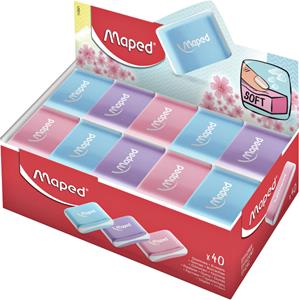 Maped gum Essentials Soft, geassorteerde kleuren