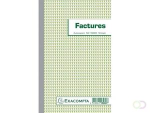 Exacompta facturen, ft 21 x 13,5 cm, dupli, Franstalig