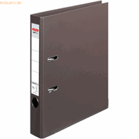 herlitz Ordner maX.file protect plus, Rückenbr.: 50mm, braun