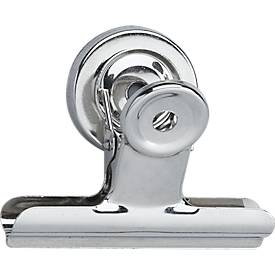 Papierklem MAUL met magneet 50mm capaciteit 20mm