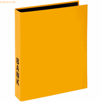 PAGNA ordner voor bankafschriften, PP karton, rugbreedte 52 mm,  A4, geel