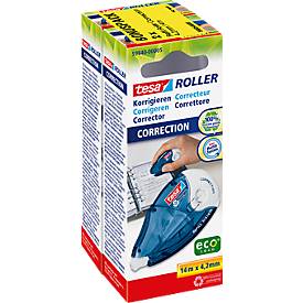 tesa ecoLogo Korrekturroller Refill Correction Doppelpack