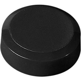 Magnet MAULpro (Ø x H) 20mm x 8mm rund Schwarz 20 St. 6176190