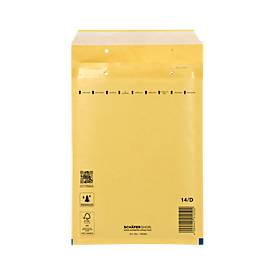 aroFOL Luftpolstertaschen Gr.4 goldgelb ohne Fenster innen: 180x265mm 100 Stück