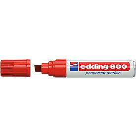 Edding Permanent marker 800 4 - 12 mm. zwart (pak 5 stuks)