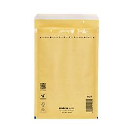Schäfer Shop Pure Luchtkussenenvelop, goudgeel, 100 st., 220 x 340 mm / 240 x 350 mm