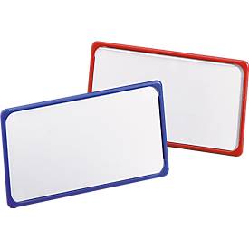 Maul Namens-Schild 80x45mm mit Magnet blau VE=10 Stück
