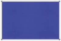 MAUL standard prikbord, textiel, 600 x 900 mm, blauw