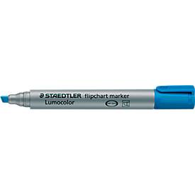 STAEDTLER flipchartmarker Lumocolor blauw, 2-5 mm, wigvormige punt