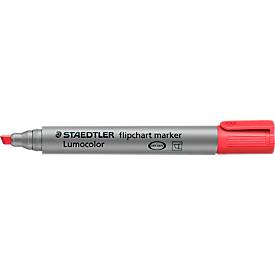 STAEDTLER Lumocolor Flipchart-Marker 356B, rot