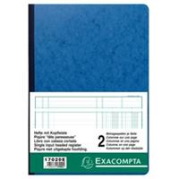 Exacompta Register 29,7x21 cm met uitgekapte hoofding 2 kolommen op 1 pagina