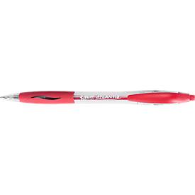 Balpen Bic atlantis clic rood